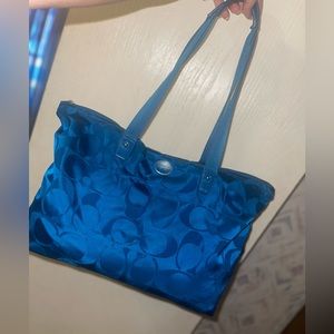 Coach weekend/Travel Getaway Large tote bag